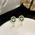 fashion simple daisy flower earrings alloy drop earringspicture5